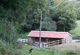 Walk stop at the lavoir